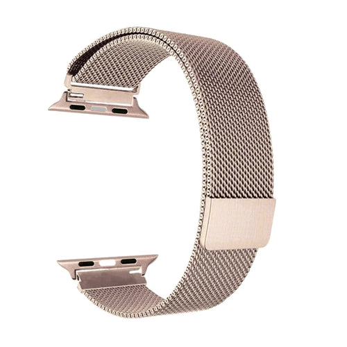 Pale Rose Milanese Magnetic Watch Strap 42/44/45mm