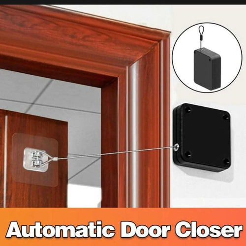 Portable Automatic Door Closer Punch-Free