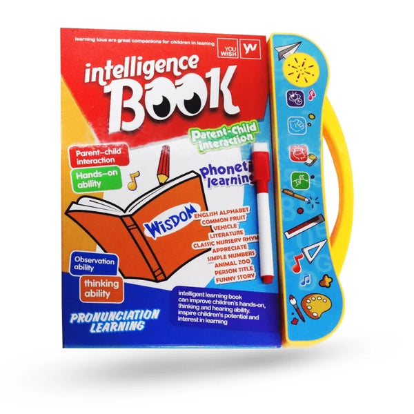 Intelligence Learning Book for Kids Letters and Sounds