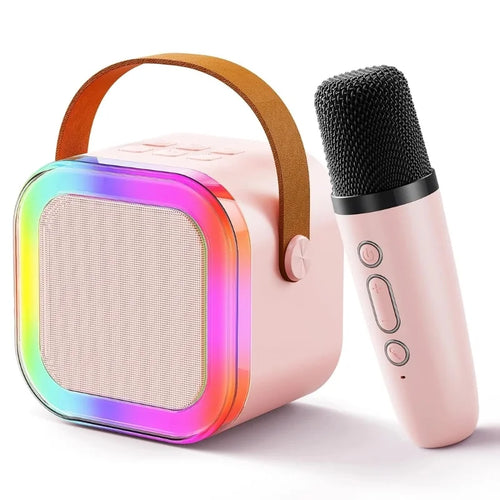 Portable Bluetooth Karaoke Speaker with Microphone