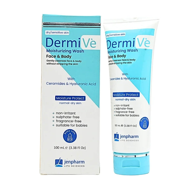 Moisturizing Wash for Face and Body 100ml