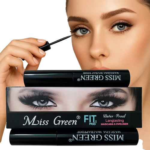 Miss Green 2-in-1 Mascara and Eyeliner Duo