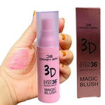 Crazy Girl 36H Magic Waterproof Blush | Long-Lasting 3D Glow Makeup for Girls & Women
