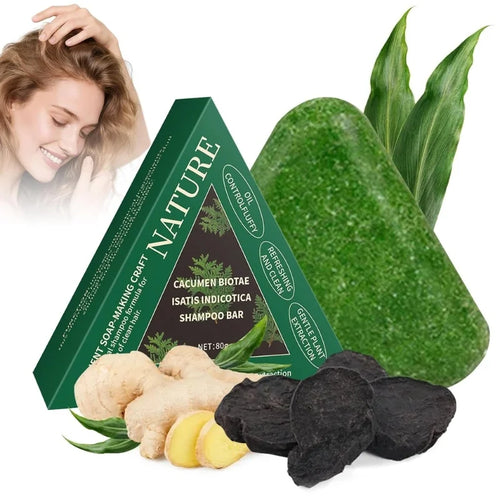 Nature Triangle Plant-Based Herbal Shampoo Bar