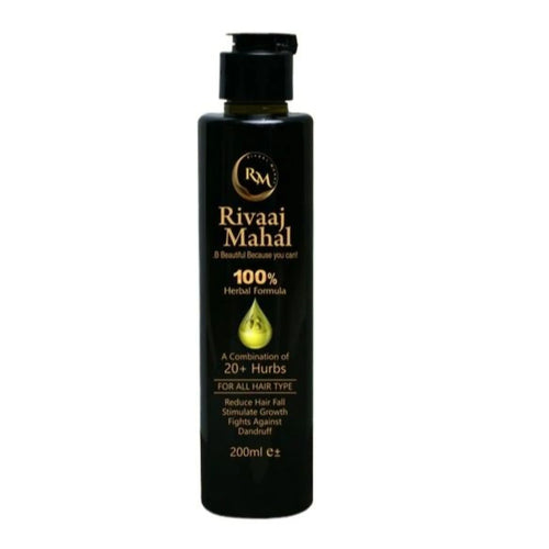 Rivaaj Mahal Herbal Hair Oil with 20+ Herbs