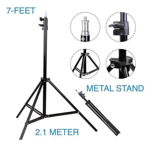 7 Ft Adjustable Ring Light Stand for Photo and Video