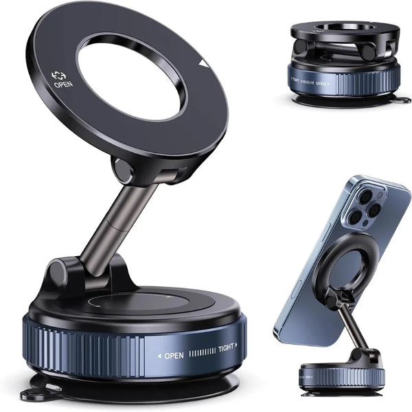 Foldable Magnetic Car Phone Holder 360 Rotating