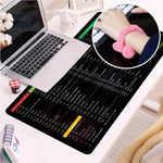 Large Excel Shortcut Keyboard Mouse Pad & Desk Mat 30×59cm | Extended Non-Slip Office Table Mat for Work Study Gaming