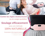 Digital Period Heating Pad & Vibrating Belt | Fast Menstrual Cramp Relief | Rechargeable & Portable