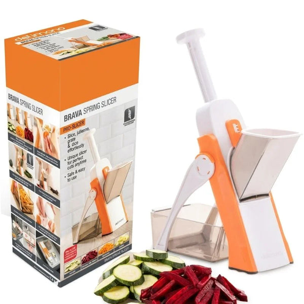 Brava Spring Manual Vegetable Slicer Chopper