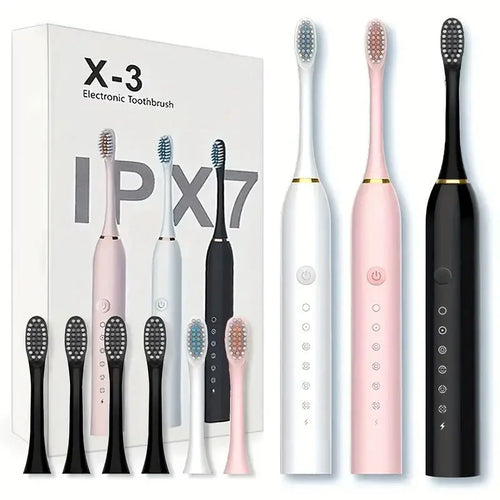 X3 Sonic Electric Toothbrush USB Rechargeable