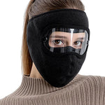 Thermal polar fleece face mask for outdoor sports