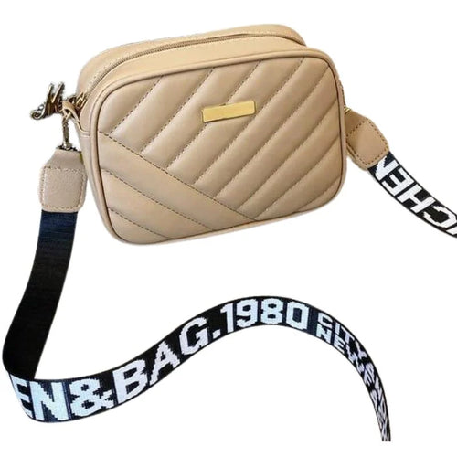 Aura Cream Leather Handbag Shoulder and Crossbody
