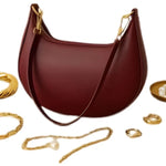 Maroon  Luxury Fashion Hand Bag for Girls & Ladies | Stylish Shoulder & Crossbody Bag | Long Strap