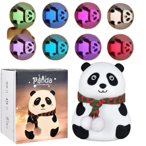 Panda LED Night Lamp YH-608 Silicone Night Light