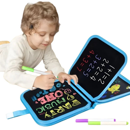 Erasable Doodle Drawing Book for Kids with 3 Pens