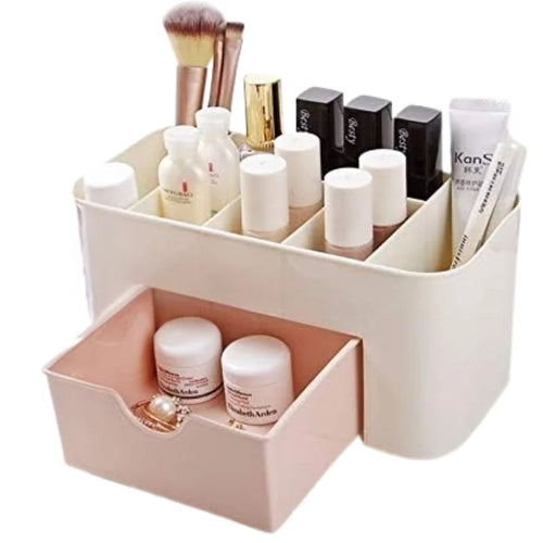 Desktop Makeup Organizer with Drawer