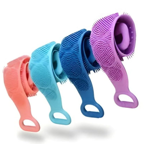 Magic Silicone Bath Brush for Back and Body Scrub
