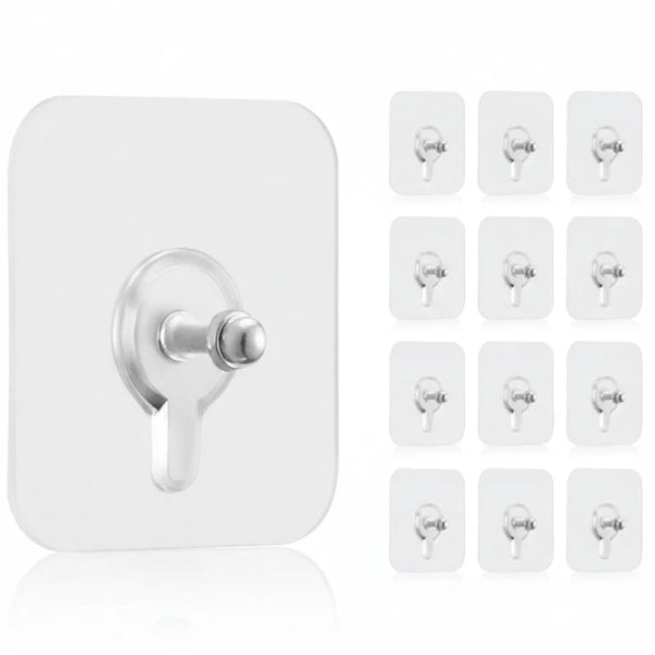 4-Piece Punch-Free Wall Hooks