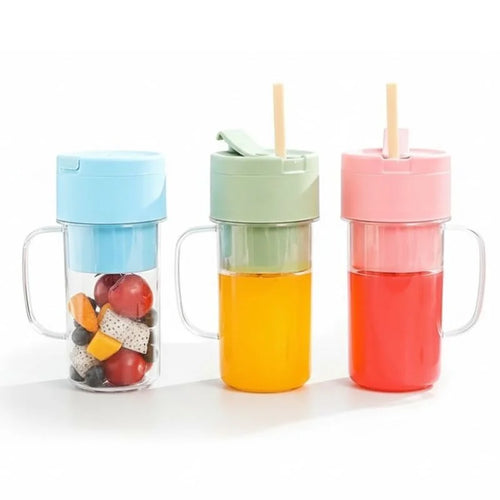 2-in-1 Mini Portable USB Juicer Blender