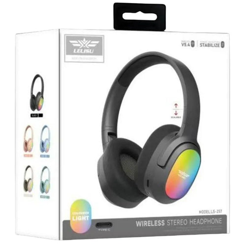 Lelisu LS-257 Bluetooth 5.4 Headphones with LED
