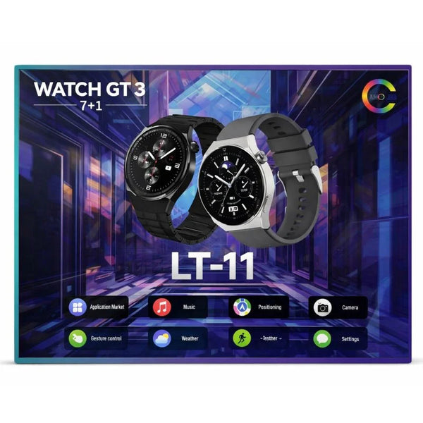 LT-11 GT 3 Smart Watch Fitness and Heart Rate Tracker