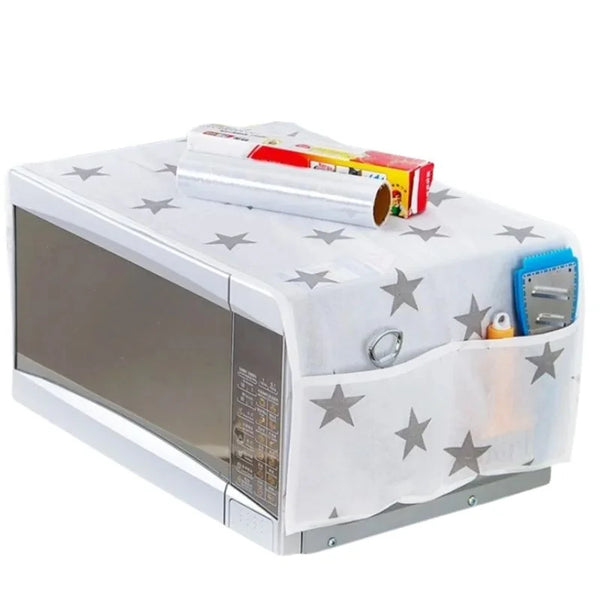 Waterproof Oven and Microwave Cover with Pockets
