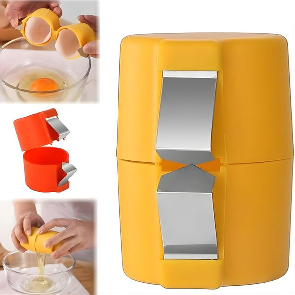 Stainless Steel Egg Opener and Shell Cracker Tool