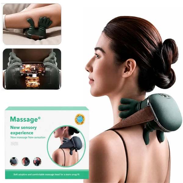 BLD-893 Wireless Neck and Shoulder Kneading Massager