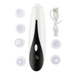 Rechargeable Blackhead Remover Vacuum Cleaner | Model FPLS-001 | Deep Pore Cleansing & Microdermabrasion Device