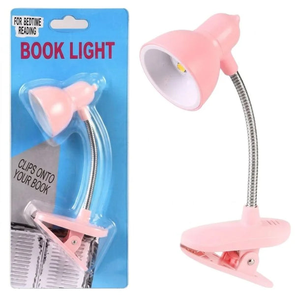 Mini LED Book Light with Clip Portable Reading Lamp