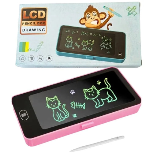LCD Drawing Pen Case for Kids with Screen Lock
