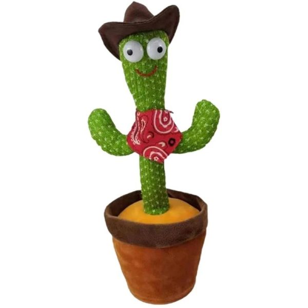 Rechargeable Dancing Cactus Toy That Sings and Talks