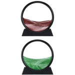 Moving Sand Art Picture  | 3D Dynamic Deep Sea Sandscape with Display Stand | Random Color