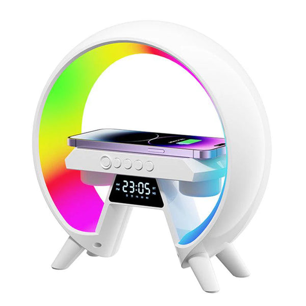 BT-3401 Wireless Charging Bluetooth Speaker and Lamp