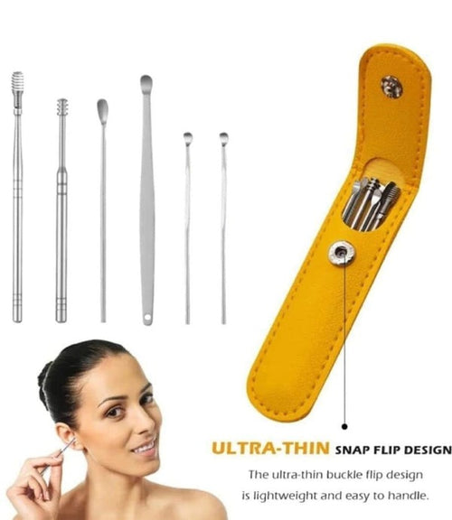 6-Piece Portable Ear Wax Cleaning Kit
