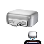 Automatic Charging Disconnector | Model LX-007 | Smart Auto Power Cut-Off Battery Protector | Type-C to Type-C Fast Charging Guardian