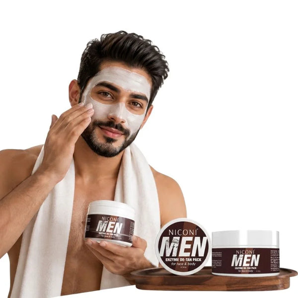 Enzyme De-Tan Pack for Face and Body 300g