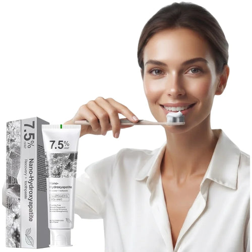 7.5% Nano-Hydroxyapatite Fluoride-Free Toothpaste