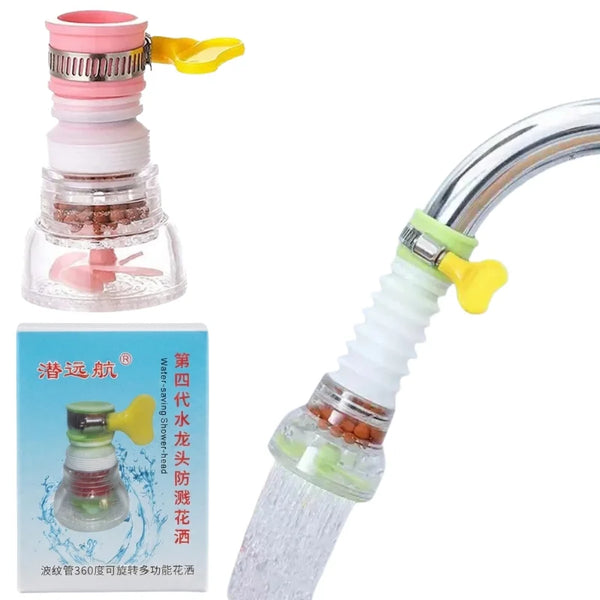 360 Rotating Faucet Nozzle Splash Filter 3 Modes