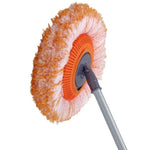 Sunflower Shape Cleaning Mop | 360° Rotating Extendable Microfiber | For Walls, Floors, Bathroom, Windows & Car Cleaning
