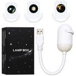 Galaxy Starry Sky Lamp Box 2-in-1 Projector Light