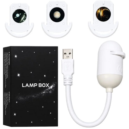 Galaxy Starry Sky Lamp Box 2-in-1 Projector Light