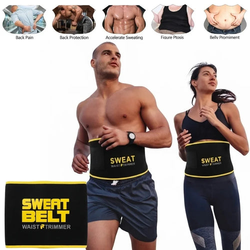 Waist trimmer belt for men and women workout