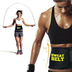 Waist Trimmer Belt for Men & Women | Adjustable Sweat Belt for Workout & Gym | Tummy Support & Body Shaper | Free Size | Pack of 1